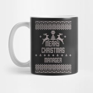 Merry Christmas MANAGER Mug